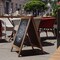 Flash Furniture Torched Brown Wooden A-Frame Magnetic Chalkboard HGWA-CB-3020-TORCH-GG - alternate 7